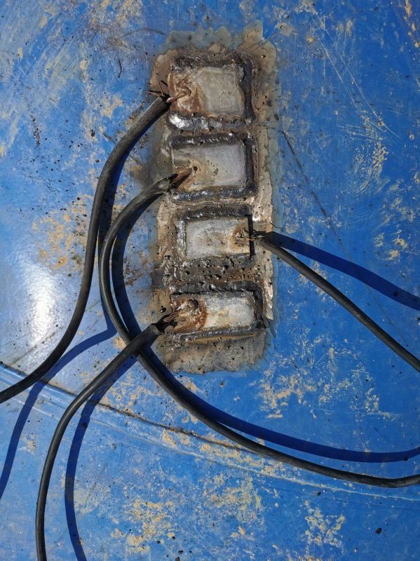 鎂陽(yáng)極加強(qiáng)板焊接中